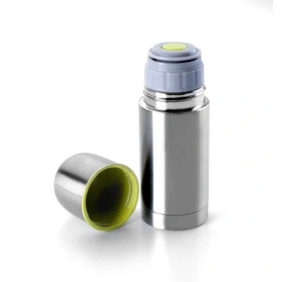 Image of IBILI, Mini Flask, 150 ml, Display Box, Stainless Steel, Double Wall, Silver