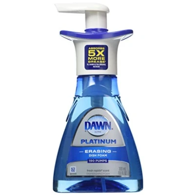 Image of Dawn Platinum Dishwashing Foam, Fresh Rapids Scent, 10.1 fl oz