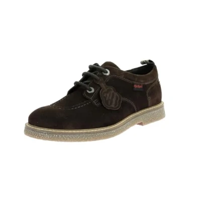Image of KICKERS Men&#039;s Kick Levy Oxford Flat, Brown, 8 UK
