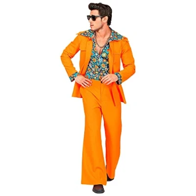 Image of Widmann Costume 70s Disco Style, Suit, Fever, Fancy Dress Costumes, Carnival