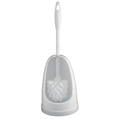 Image of Zoom White Toilet Brush with Holder