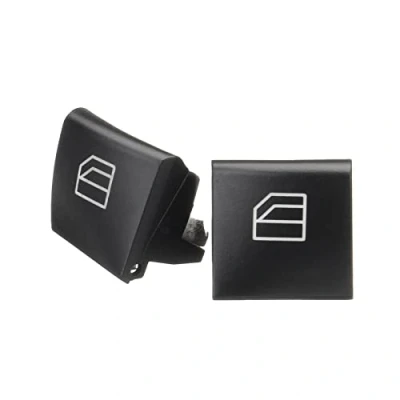 Image of Car Power Window Switch A Pair Master Plastic Repair Button Cap Cover Trim For Mercedes Benz ML GL R Class W164 X164 W251 Electric