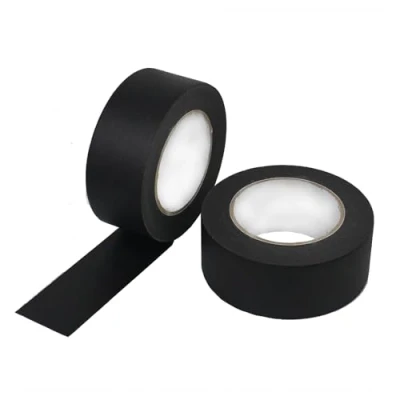 Image of ZALUJMUS Multi Surface Premium Masking Tape, Decorating Painters Tape for Artist Indoor 30m*5cm, Black (2)