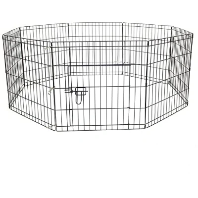 Image of AVC Designs Pet Dog Pen Puppy Cat Rabbit Foldable Playpen Indoor/Outdoor Enclosure Run Cage (XXL: Height 122cm)