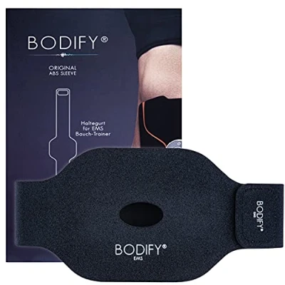Image of Bodify® Retaining Strap For EMS Abdominal Trainer Additional Fixation of Gel Pads Men and Women The Original (without Trainer)