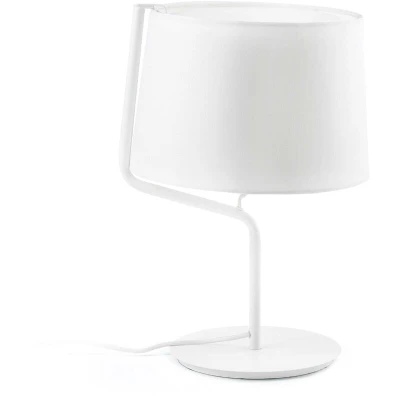 Image of Berni 1 Light Table Lamp White, E27
