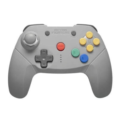 Image of Retro Fighters Brawler64 Nintendo Switch Wireless Bluetooth NSO Edition Grey