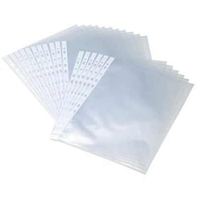 Image of Bantex Budget 400105682 Document Wallets A4 Pack of 100 Transparent