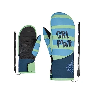 Image of Ziener Girls LIWANI Ski Mitten/Winter Sports Waterproof Primaloft Fashion Pastel Green, 3