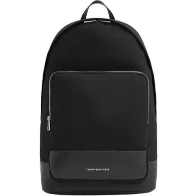 Image of Tommy Hilfiger Business Backpack Unisex Rucksack, Men&#039;s, Size: One Size, Black
