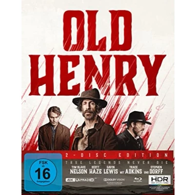 Image of Old Henry (digipack) [Blu Ray] [Region Free] (English audio)