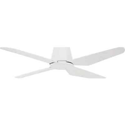 Image of Beacon Lighting ceiling fan Aria CTC, white, Ø 122 cm, quiet
