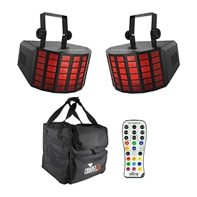 Image of Chauvet Kinta HP LED Lighting Effect DJ High Power Beam Light Bundle