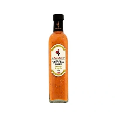 Image of Nando&#039;s Peri Sauce Lemon &amp; Herb 500g Pack of 2