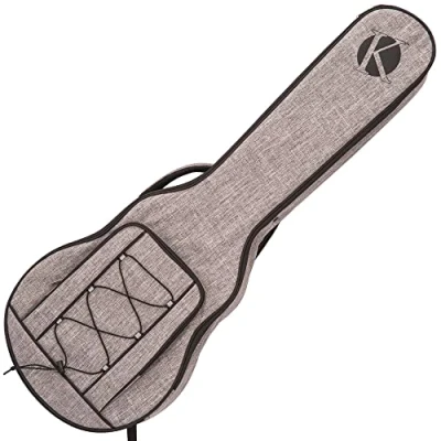 Image of Kinsman KULP7 V100 Style Ultimate Guitar Bag, Grey
