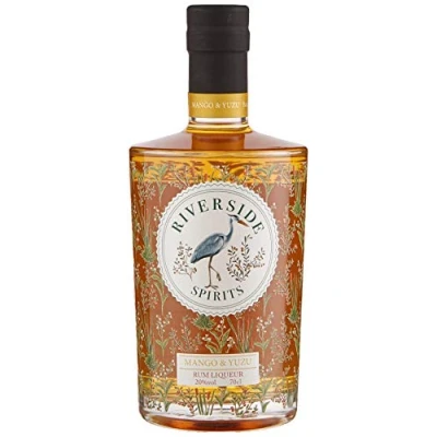 Image of Riverside Spirits Mango and Yuzu Rum Liqueur, 70 cl