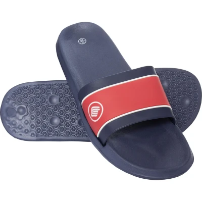Image of Enzo Mens Slip On Sliders Summer Flip Flops Slides Holiday Beach Sandals (White, 12 UK, numeric_12)