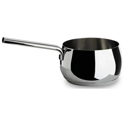 Image of Alessi Mami Saucepan, Stainless Steel, 16 cm (SG105/16), Polished Silver
