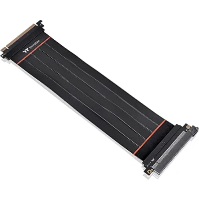 Image of Thermaltake TT Premium PCI E 4.0 High Speed Flexible Extender Riser Cable 300mm AC 058 CO1OTN C1