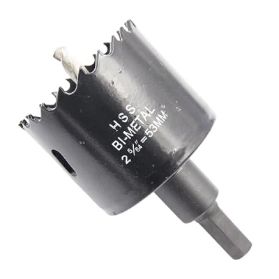 Image of Hole Cutter 53mm LAIWEI Bi Metal Saw 2.1inch,HSS Circular Head,1.8mm Thick,Cutting Depth up to 38mm,Suitable for Wood,Plastic,plasterboard and Pipes
