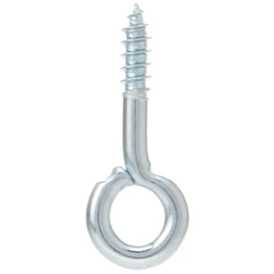 Image of Merriway BH03851 (20 Pcs) Screw In Eye Steel BZP 20mm (3/4 inch) Pack of 20 Pieces