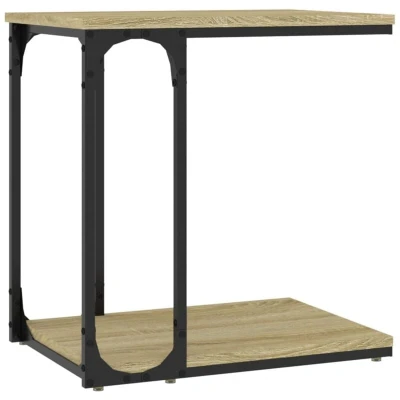 Image of vidaXL Side Table Sonoma Oak 50x35x52 cm Engineered Wood