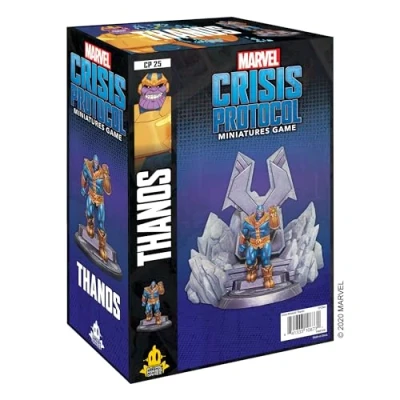 Image of Atomic Mass Games Marvel Crisis Protocol: Character Pack: Thanos Pack Miniature Game
