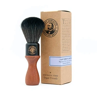 Image of Captain Fawcett Synthetic Shaving Brush Wood Handle 400 g