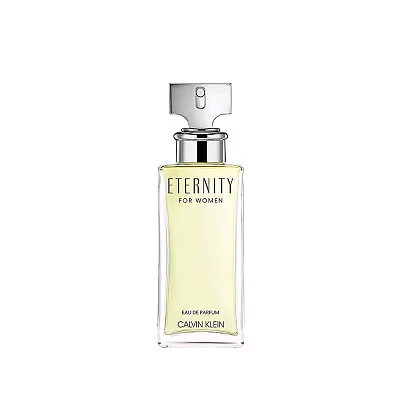 Image of CALVIN KLEIN Eternity Eau de Parfum for Women Floral Fragrance With Notes Of Bergamot, White Lily, Rose, Carnation, Violet, Sandalwood, Amber, Musk High Longevity Spray 3.3oz