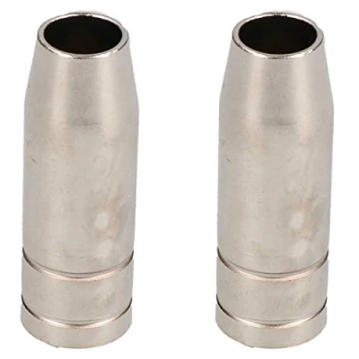Image of 2pk Conical Nozzle Shroud Binzel Style Welding Welder MIG MB15 Gas Push On
