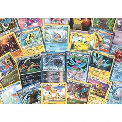 Image of 100 Assorted Pokemon Cards with Foils!, Multicolor