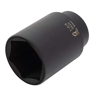 Image of SUNEX TOOLS 252D 1/2 Inch Drive by 1 5/8 Deep Impact Socket
