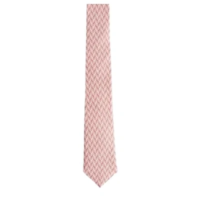 Image of Ted Baker Lacebt Geometric Pattern Silk Tie