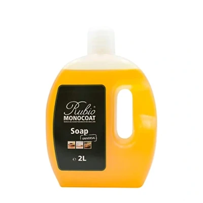 Image of Rubio Monocoat Universal Soap for Wood Ecological Floor Cleaner Oiled Surfaces 2L Citrus