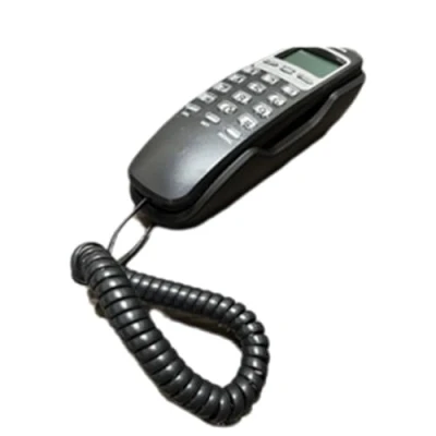 Image of Suoumwa Wall Mounted Corded Telephone Caller ID Display, Wired Landline Phone for Home, Hotel, Office B