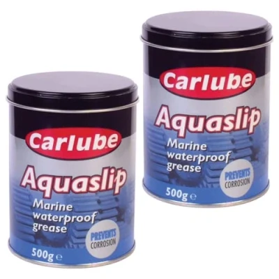 Image of Carlube WPG500 Aquaslip Marine Waterproof Grease 500g x 2