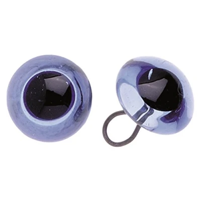 Image of Glorex Glass/Eyelet, More Blue, 10.5 x 5.5 1 cm Set of 2 Units