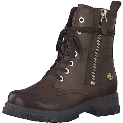 Image of MARCO TOZZI Women&#039;s 2 85200 41 Boot Flat, Chestnut, 6.5