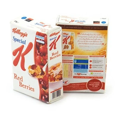 Image of MyTinyWorld 2 x Dolls House Miniature Kelloggs Special K Cereals