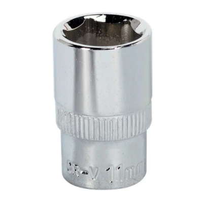 Image of Sealey Premier WallDrive® Socket 11mm 1/4&quot;Sq Drive Fully Polished