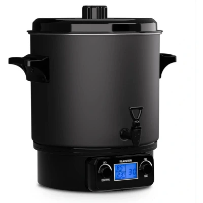 Image of Klarstein Preserving Machine Mulled Wine Pot Warmer, 27L Instant Hot Water Boiler for Kitchens, 2000W Stainless Steel Electric Urn Kettle Dispenser, Tea, Drinks, &amp; Boilers Catering