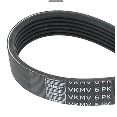 Image of 022145933H, 03L903137J, 066145933K V ribbed belt SKF VKMV 6PK1261 1261mm 6 AUDI: A4 B8 Avant, A6 C7 Saloon, A5 Coupe