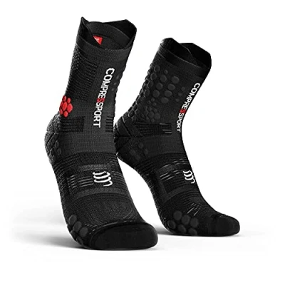 Image of COMPRESSPORT Trail Socks Pro Racing V3.0 Shock Absorption Running Foot Stability Protection And Breathability All Terrain
