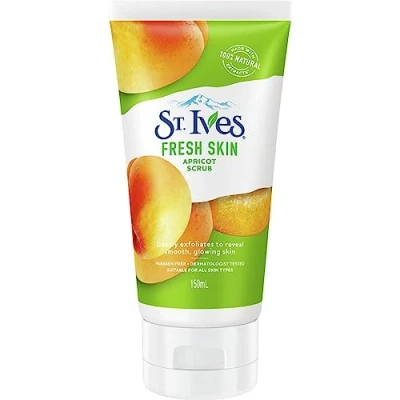 Image of St. Ives Invigorating Apricot Facial Scrub 150ml Pack of 3