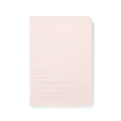 Image of Letts Conscious A5 week to view 2024 diary rosewater
