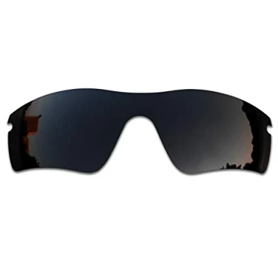 Image of SOODASE For Oakley Radar Path Sunglasses Black Polarized Replacement Lenses