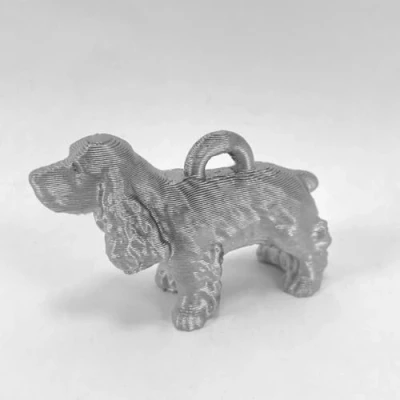 Image of Cocker Spaniel Dog Christmas Tree Bauble Decoration Ornament For Xmas Noel