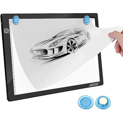 Image of Light Pad A4 Tracing Box Magnetic LED Drawing Lightboard with Memory Function for Sketching, Diamond Painting, X ray Viewing