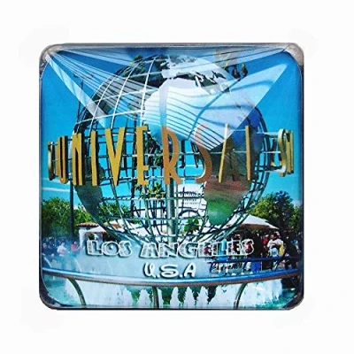 Image of 3D Universal Studios of Los Angeles USA Fridge Magnet Souvenir Gift，Home &amp; Kitchen Decoration Magnetic Sticker America Refrigerator Collection