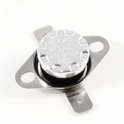 Image of Sourcingmap KSD301 AC 250V 10A 60C Celsius NC Temperature Control Switch Thermostat